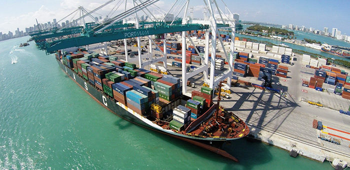 Port Miami Containers